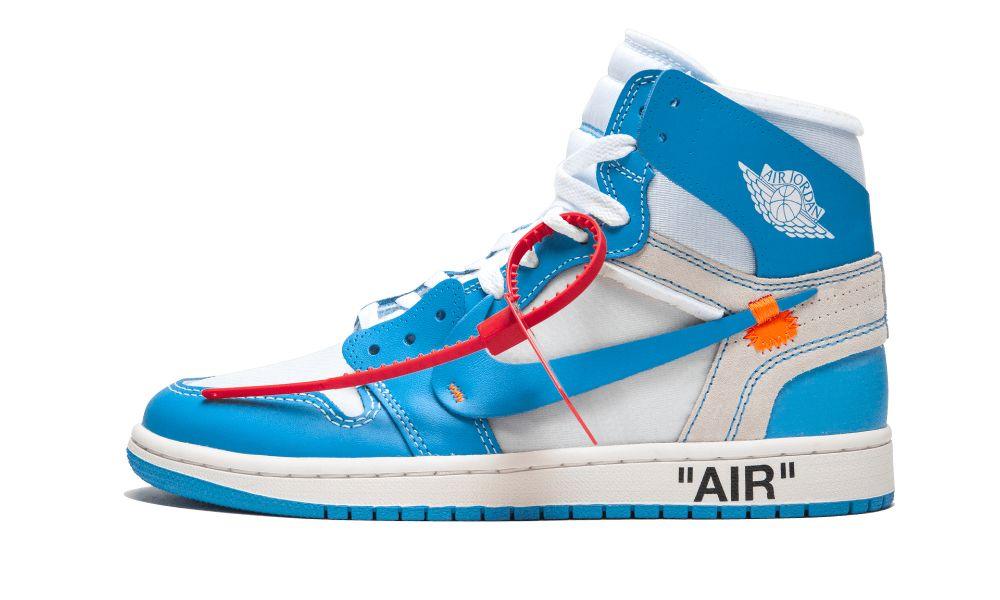 AIR JORDAN 1 RETRO HIGH "Off-White - UNC" - Elegentina