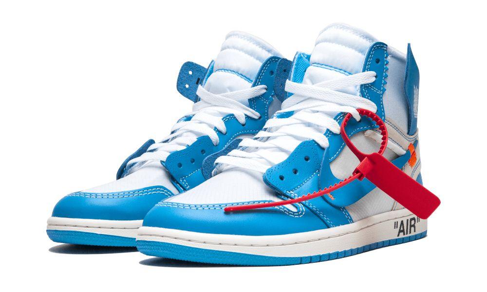 AIR JORDAN 1 RETRO HIGH "Off-White - UNC" - Elegentina