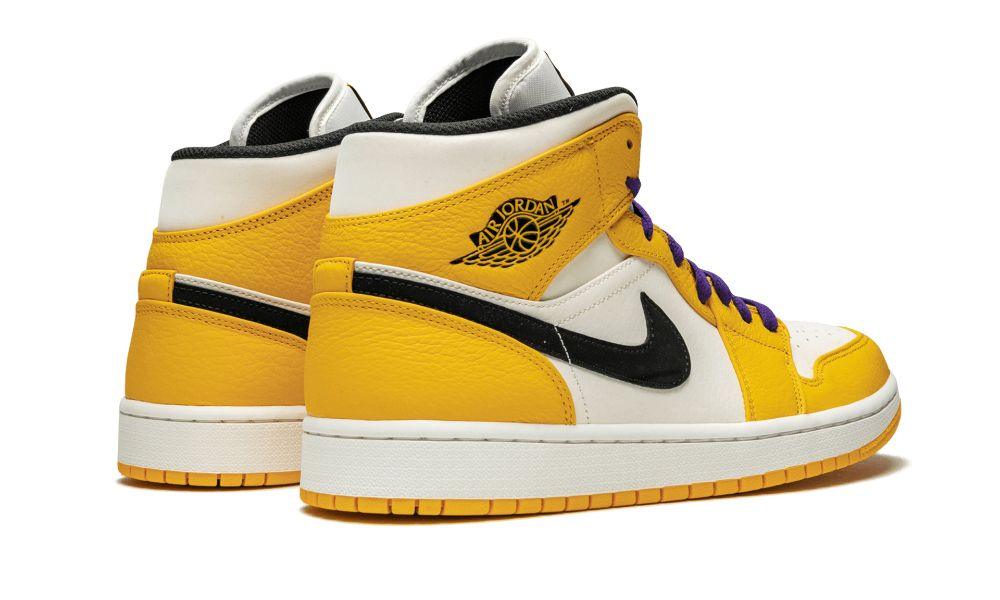 AIR JORDAN 1 MID SE "Lakers" - Elegentina