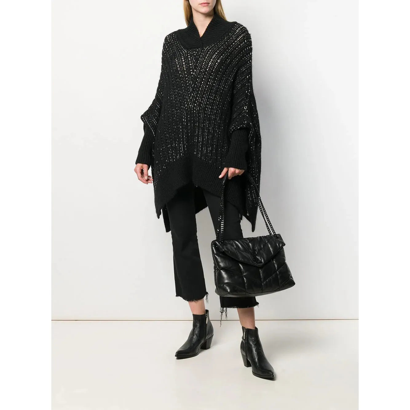 Sac Saint Laurent - Porté épaule Loulou matelassé Puffer