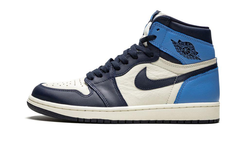 AIR JORDAN 1 RETRO HIGH OG "Obsidian/University Blue" - Elegentina