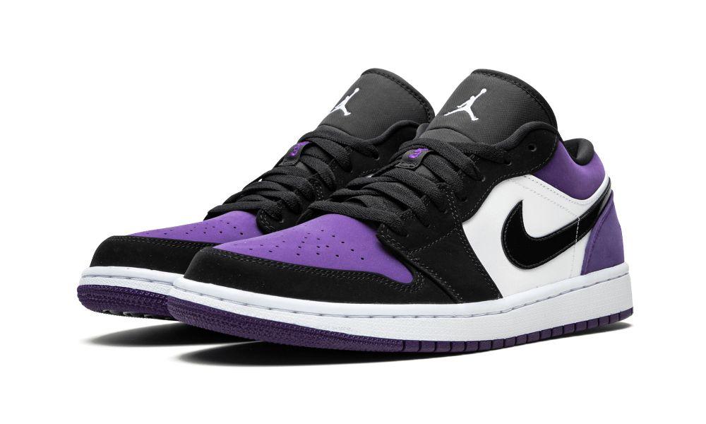 AIR JORDAN 1 LOW "Court Purple" - Elegentina