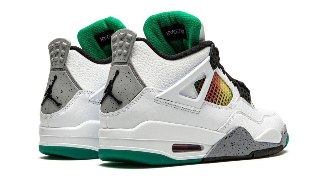 AIR JORDAN 4 RETRO  "Rasta - Lucid Green" - Elegentina