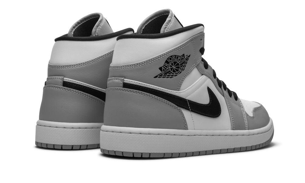 AIR JORDAN 1 MID "Light Smoke Grey" - Elegentina
