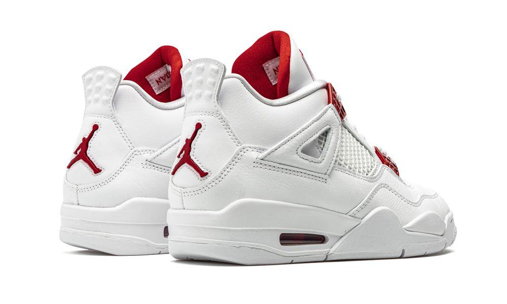 AIR JORDAN 4 RETRO "Metallic Pack - University Red" - Elegentina