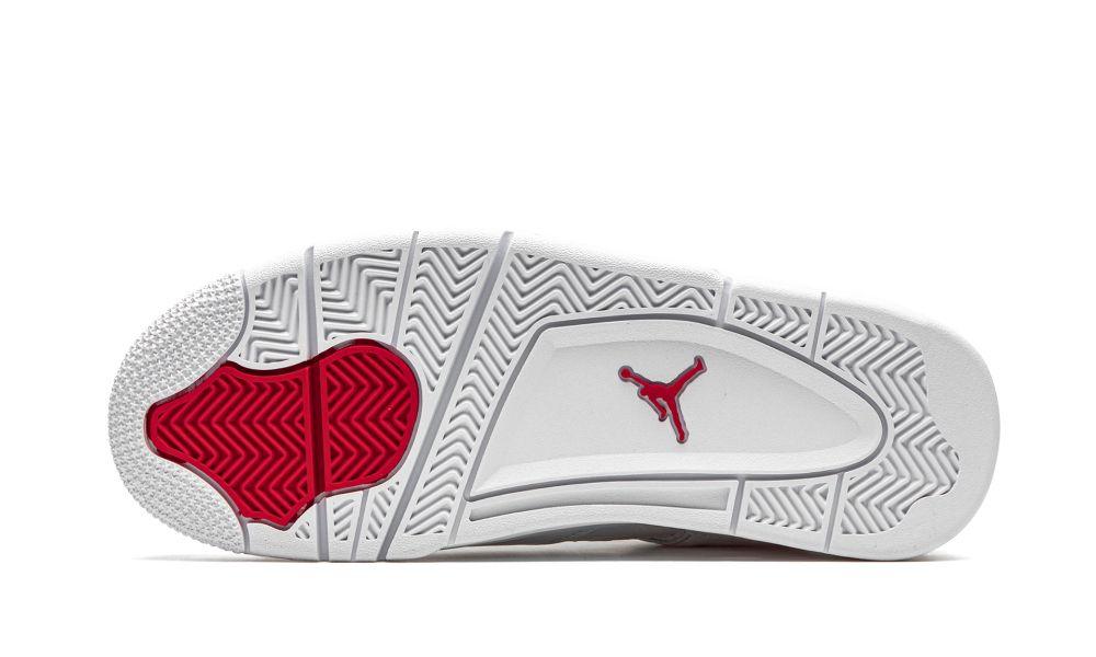 AIR JORDAN 4 RETRO "Metallic Pack - University Red" - Elegentina