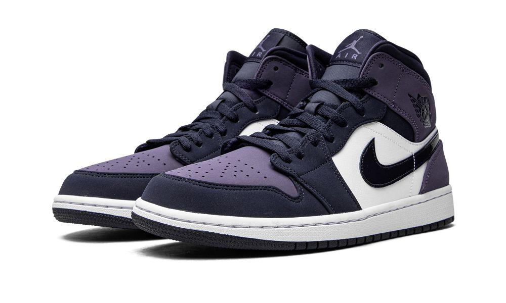 AIR JORDAN 1 MID "Sanded Purple" - Elegentina