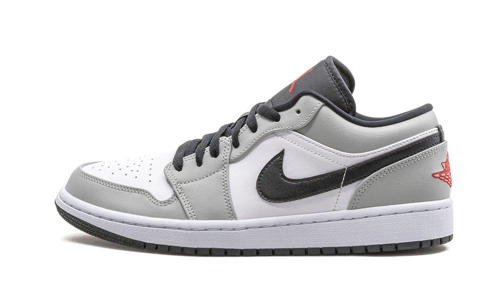 AIR JORDAN 1 LOW "Light Smoke Grey" - Elegentina