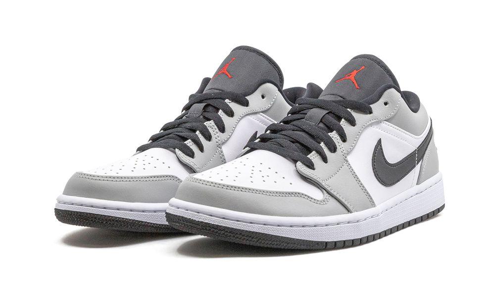 AIR JORDAN 1 LOW "Light Smoke Grey" - Elegentina