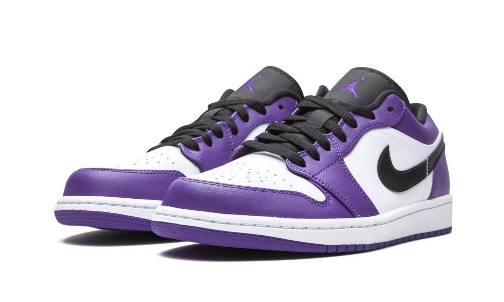 AIR JORDAN 1 LOW "Court Purple" - Elegentina