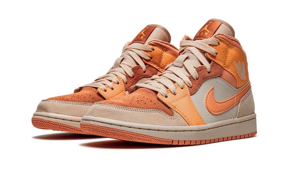 WMNS AIR JORDAN 1 MID "Apricot" - Elegentina