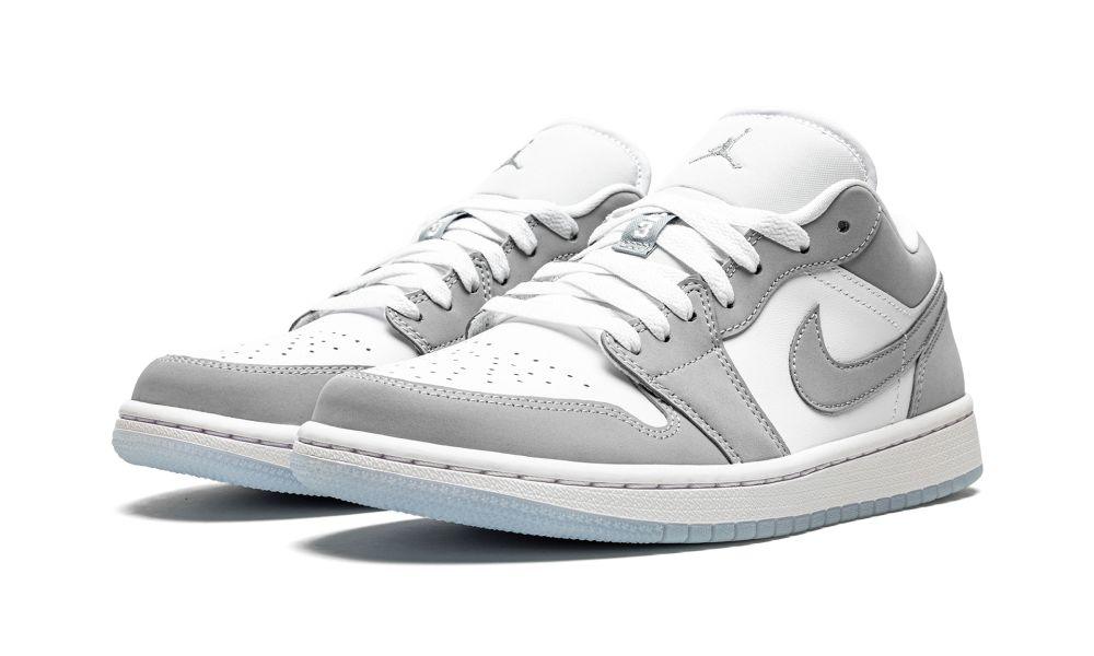 WMNS AIR JORDAN 1 LOW "White / Wolf Grey" - Elegentina