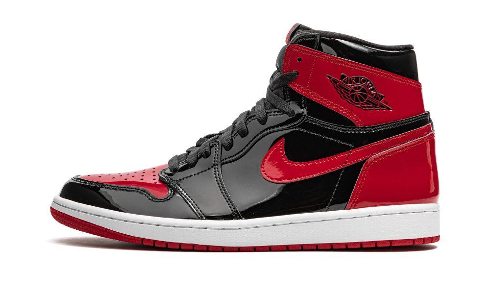 AIR JORDAN 1 RETRO HIGH OG "Bred Patent" - Elegentina