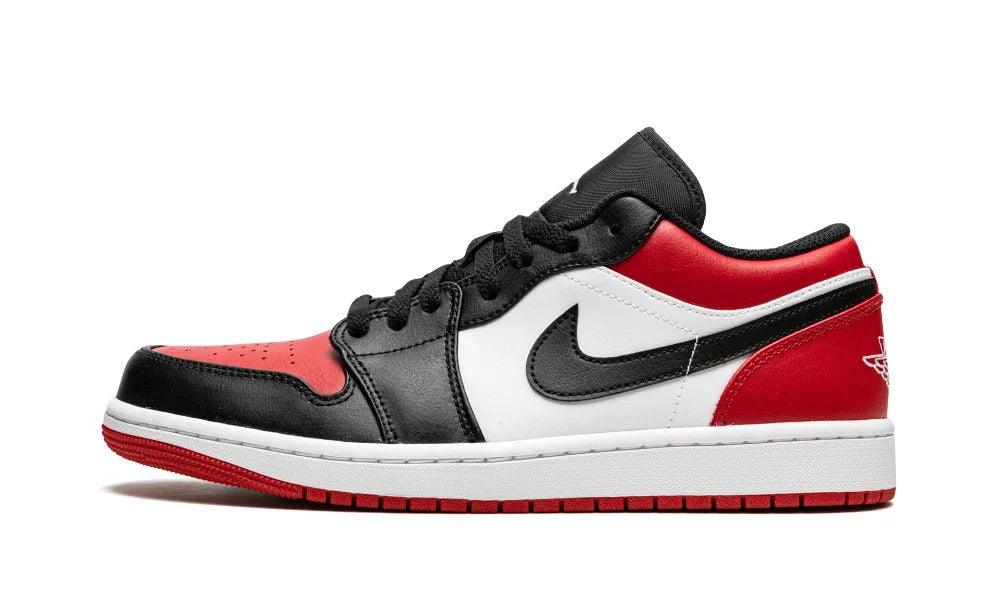 AIR JORDAN 1 LOW "Bred Toe" - Elegentina