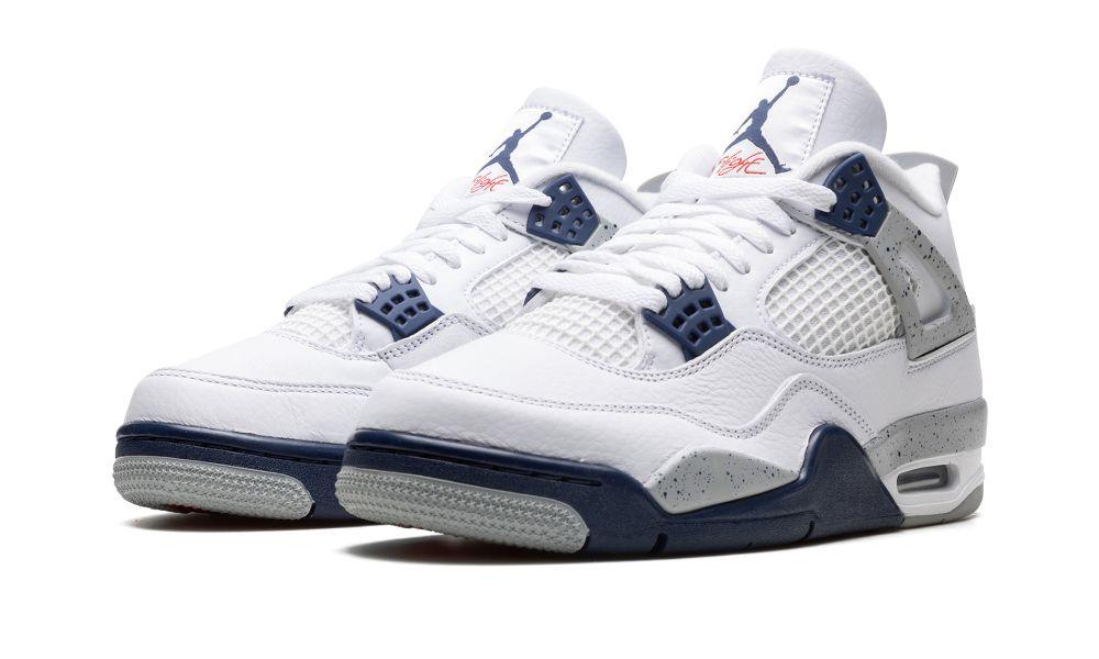AIR JORDAN 4 "Midnight Navy" - Elegentina