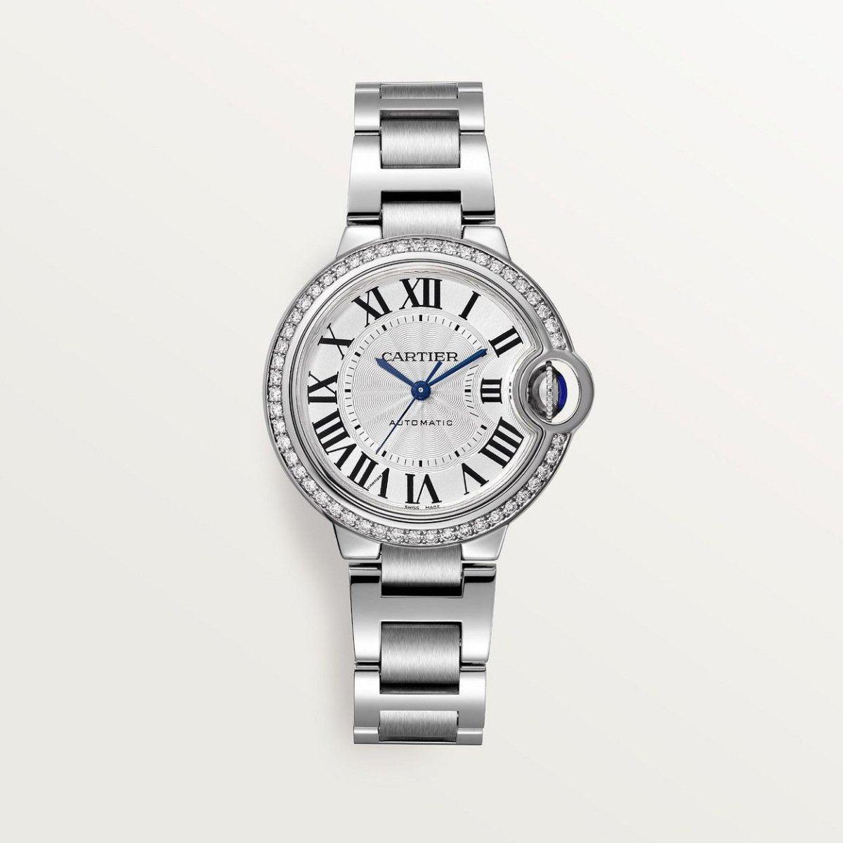 Montre Cartier - Ballon Bleu "Sertie Argenté"