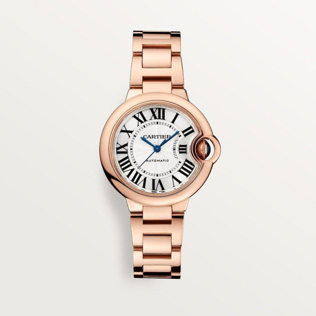 Montre Cartier - Ballon Bleu "OR ROSE"