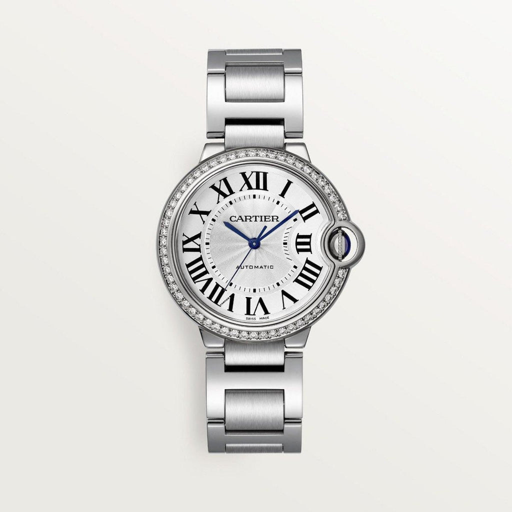 Montre Cartier - Ballon Bleu "Sertie Argenté"