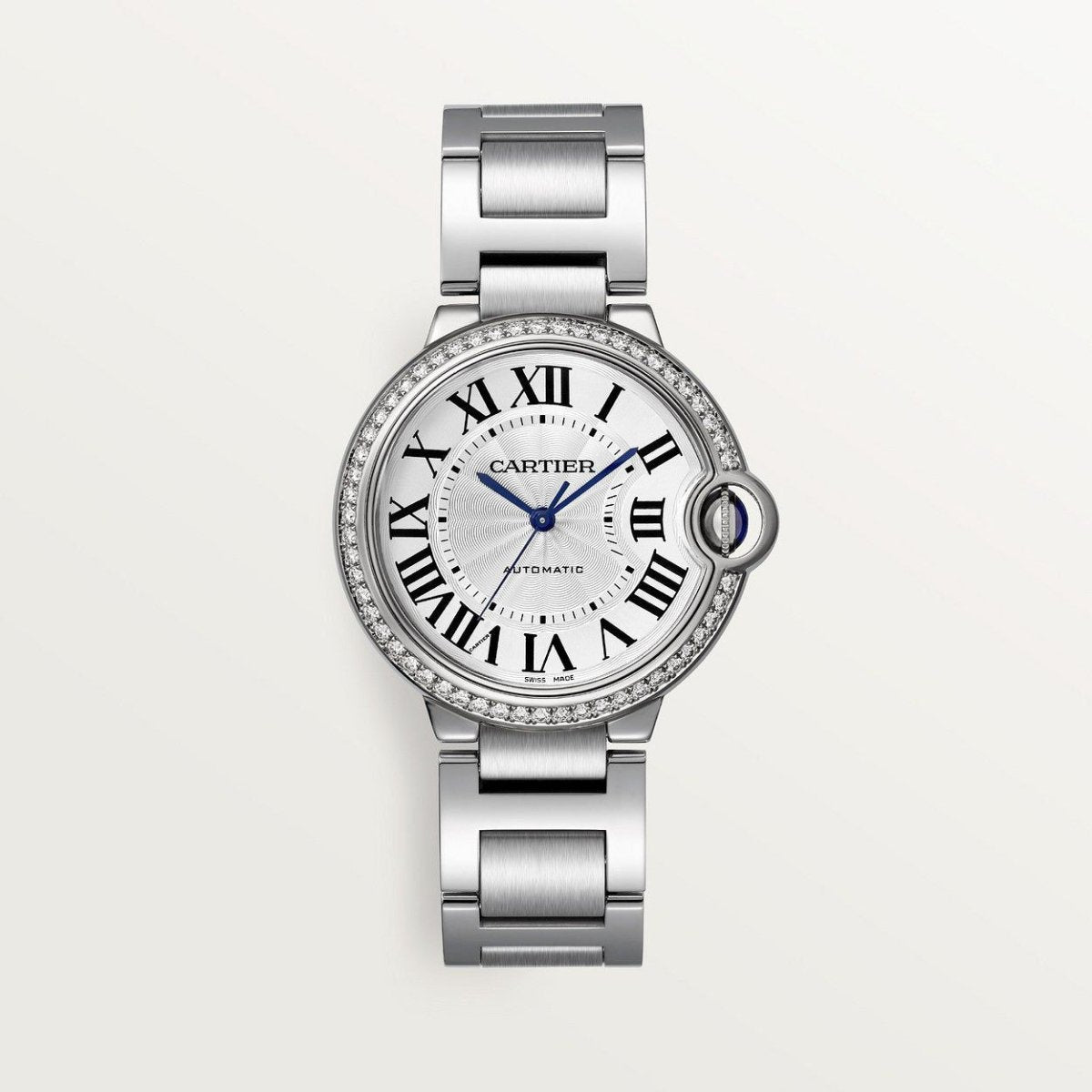 Montre Cartier - Ballon Bleu "Sertie Argenté"
