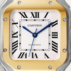 Montre Cartier - Santos Silver/Gold