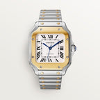 Montre Cartier - Santos Silver/Gold