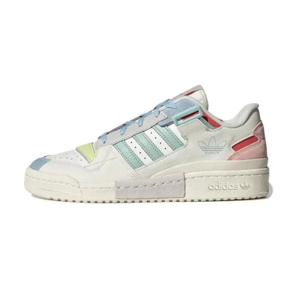 Adidas Forum Low Exhibit White-Pink-Blue