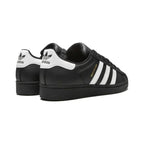 Adidas Superstar Core Black White Gold Metallic