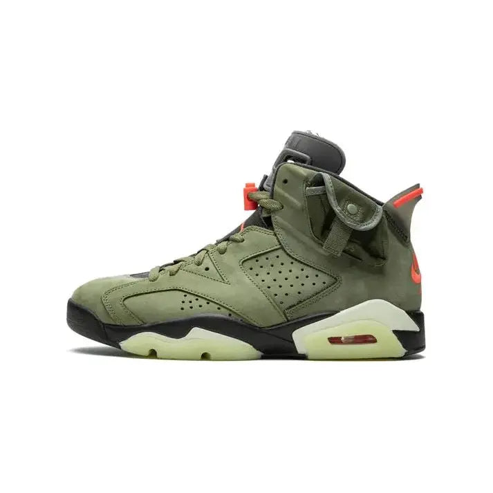 Air Jordan 6 X Travis Scott "Medium Olive"
