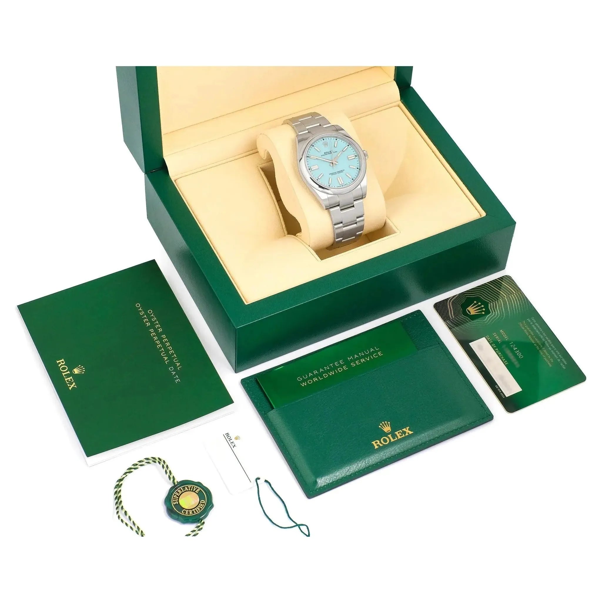 Montre Rolex - Oyster Perpetual Tiffany - 36mm