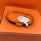 CLASSIC HM CLIC BLACK 8MM ENAMEL BRACELET