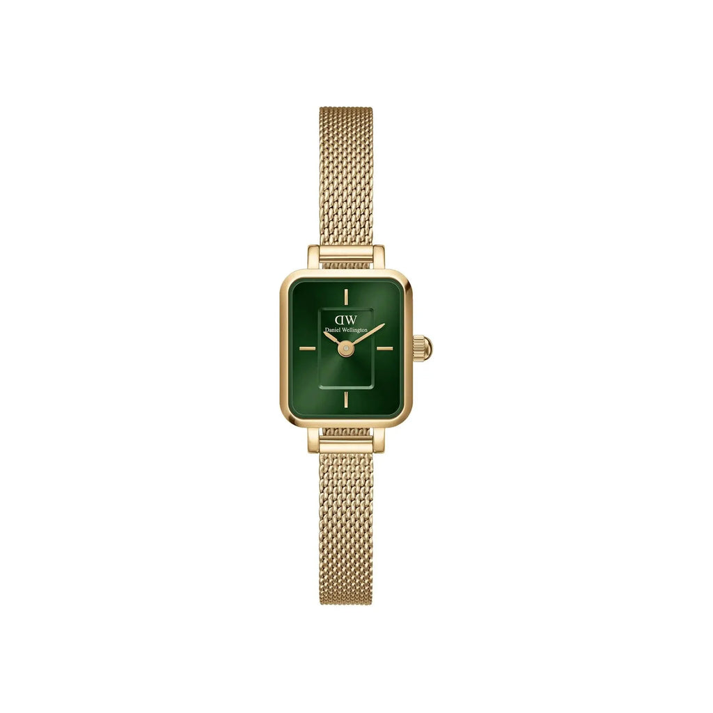 Montre Daniel Wellington - Quadro Mini Evergold Emerald - Gold