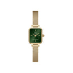 Montre Daniel Wellington - Quadro Mini Evergold Emerald - Gold