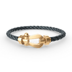 FORCE LARGE HORSESHOE NO DIAMOND BRACELET GOLD