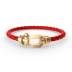 FORCE LARGE HORSESHOE NO DIAMOND BRACELET GOLD