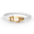 FORCE LARGE HORSESHOE NO DIAMOND BRACELET GOLD