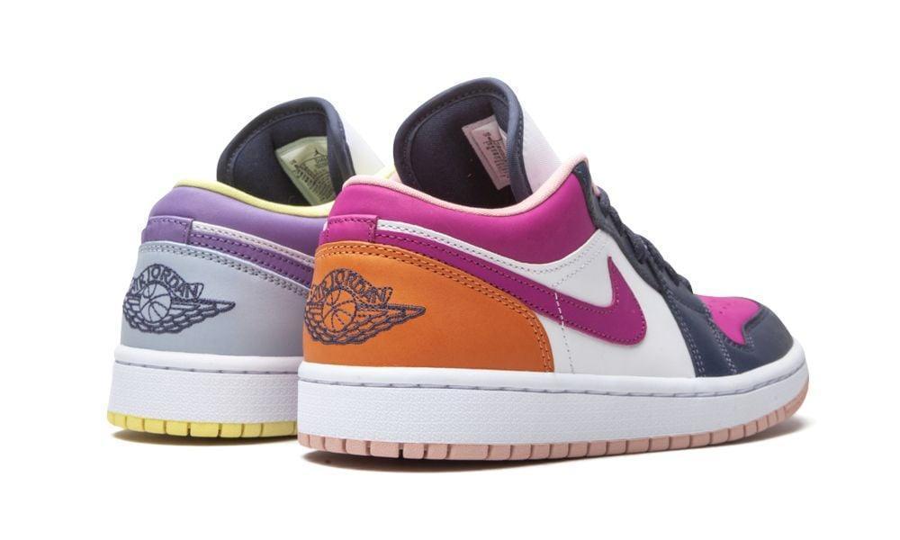 AIR JORDAN 1 LO SE WMNS "Mismatched Purple / Magenta" - Elegentina