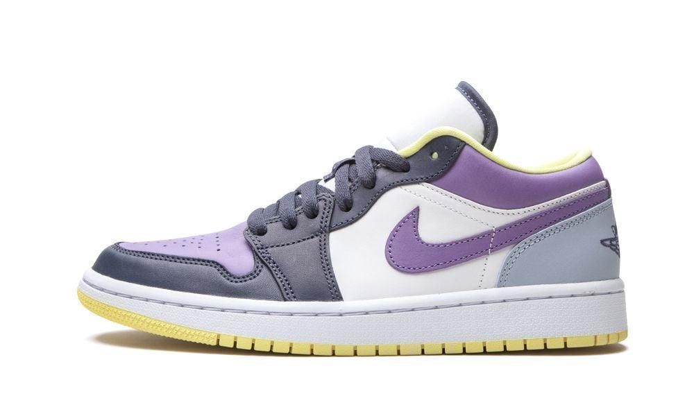 AIR JORDAN 1 LO SE WMNS "Mismatched Purple / Magenta" - Elegentina