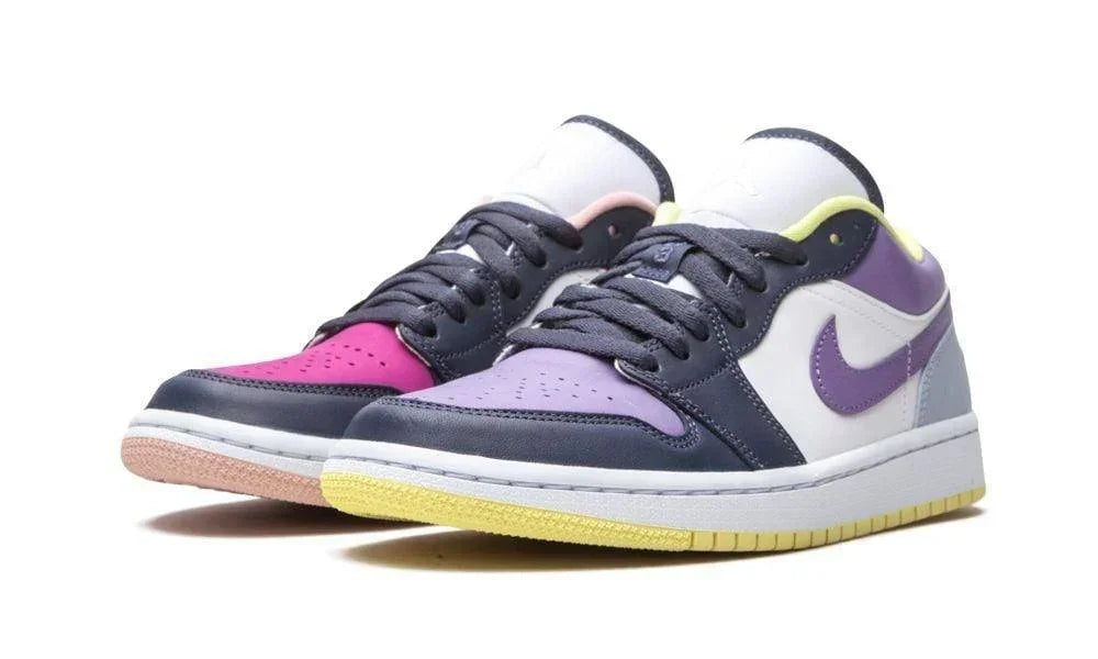AIR JORDAN 1 LO SE WMNS "Mismatched Purple / Magenta" - Elegentina