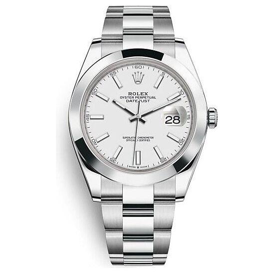 Montre Rolex - Datejust Blanc - 41mm