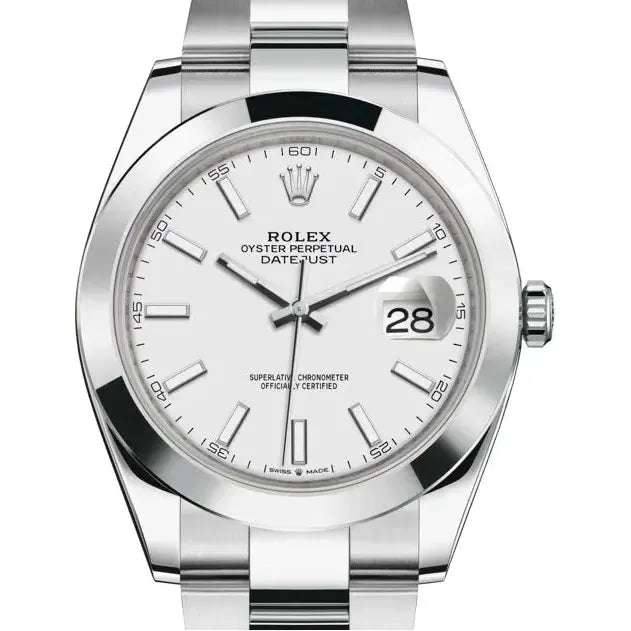 Montre Rolex - Datejust Blanc - 41mm
