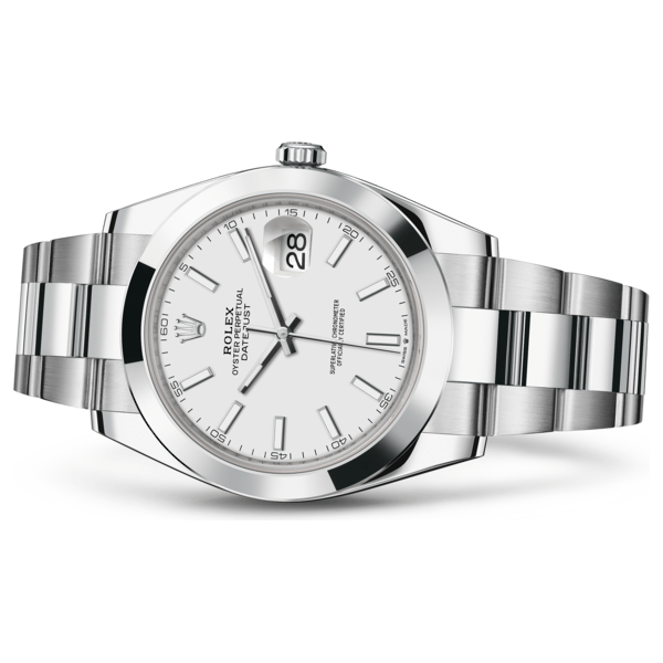 Montre Rolex - Datejust Blanc - 41mm