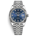 Montre Rolex - Datejust Bleu Serti - 36mm