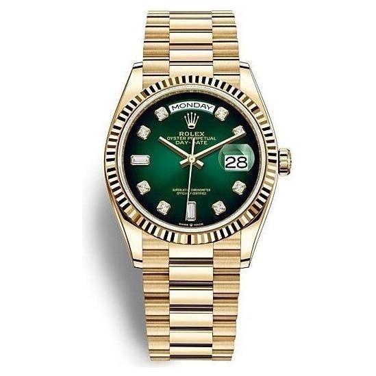 Montre Rolex - Day Date "Jaune/Vert" - 36mm