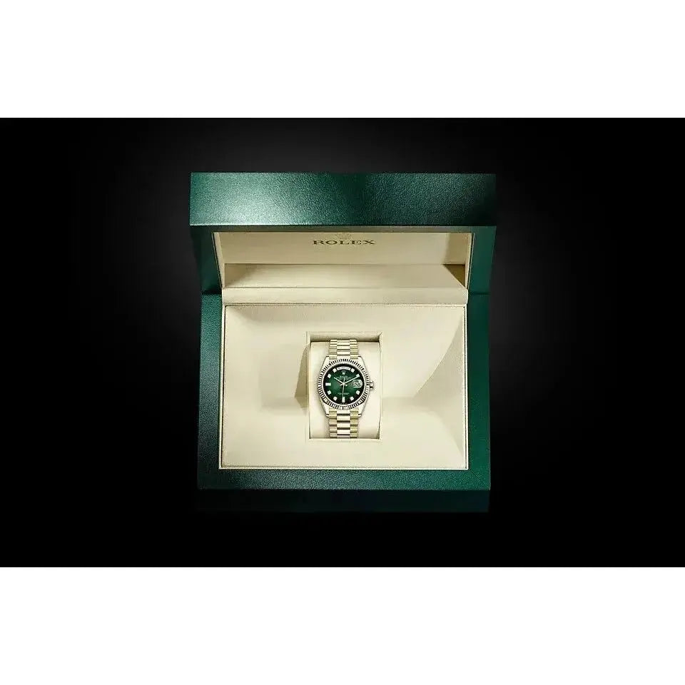 Montre Rolex - Day Date "Jaune/Vert" - 36mm