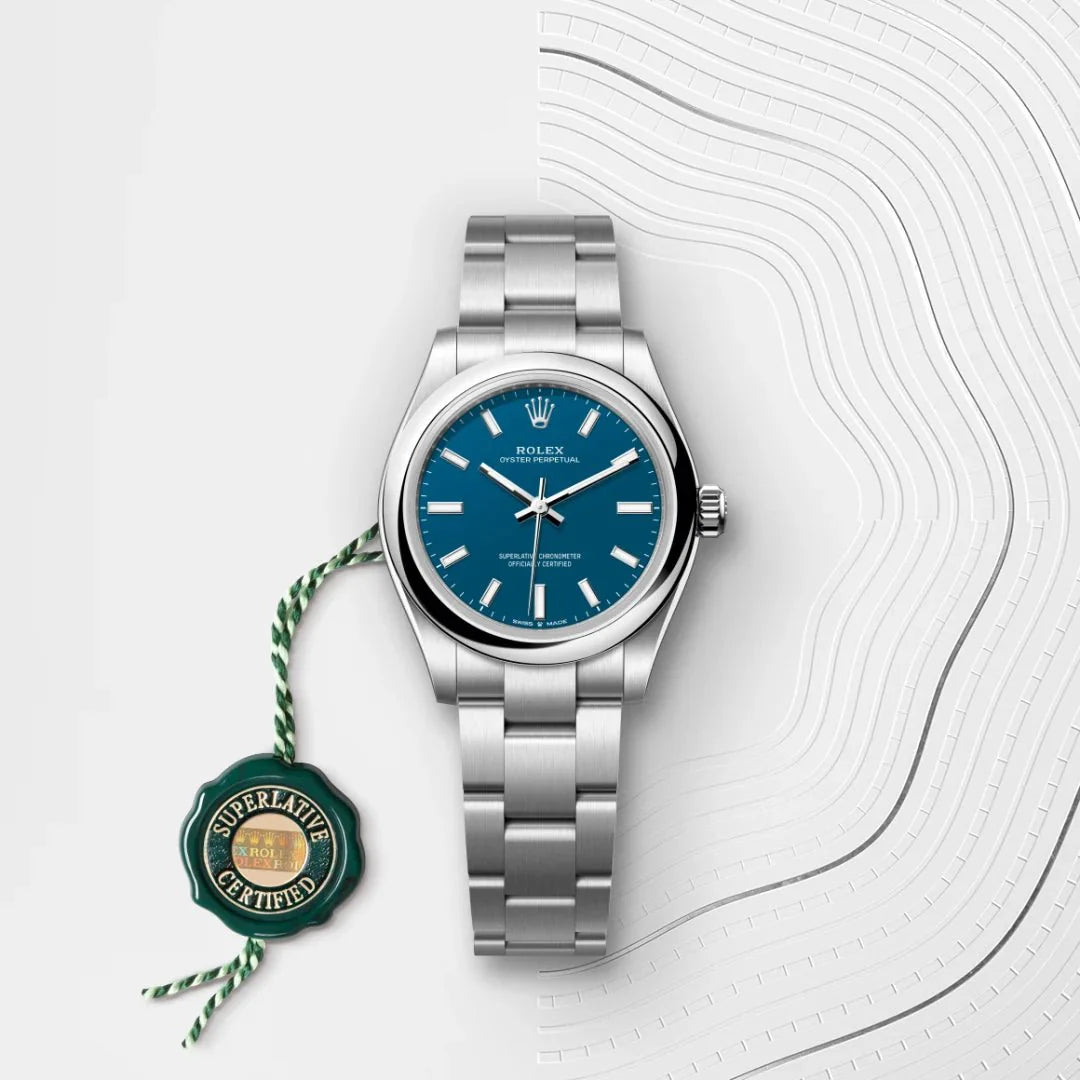 Montre Rolex - Oyster Perpetual Bleu - 31mm