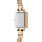 Montre Daniel Wellington - Quadro Mini Evergold Emerald - Rose Gold