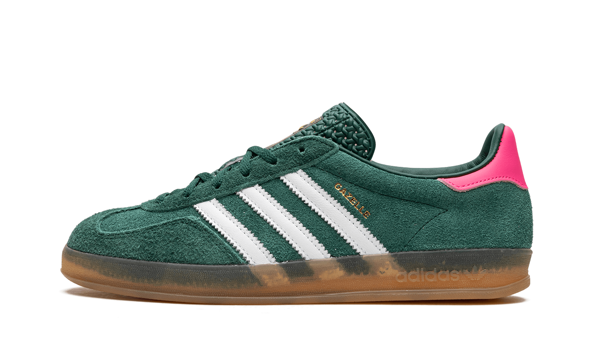 GAZELLE INDOOR WMNS "Collegiate Green / Lucid Pink"