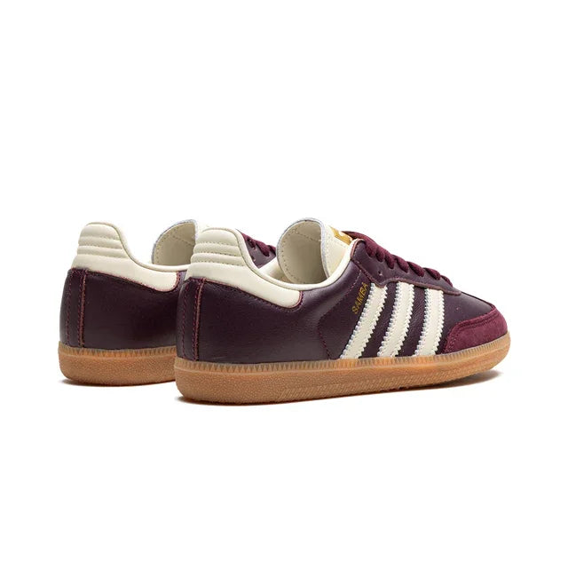 Adidas Samba "Maroon / Cream White"