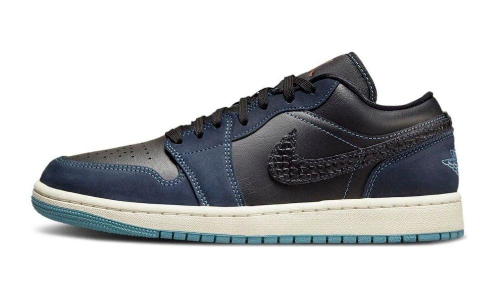 Air Jordan 1 Low "Black Dark Obsidian" - Elegentina