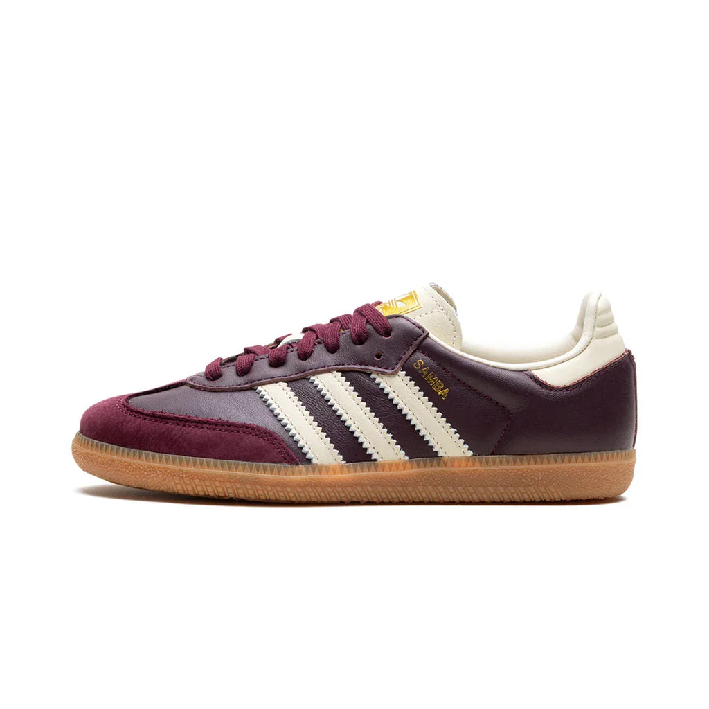 Adidas Samba "Maroon / Cream White"